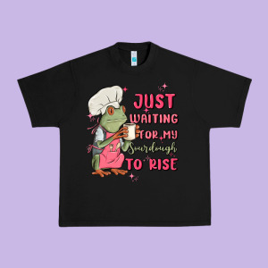 Waiting For My Sourdough To Rise Urban Heavy Tee Designed By Maliassmallbusiness