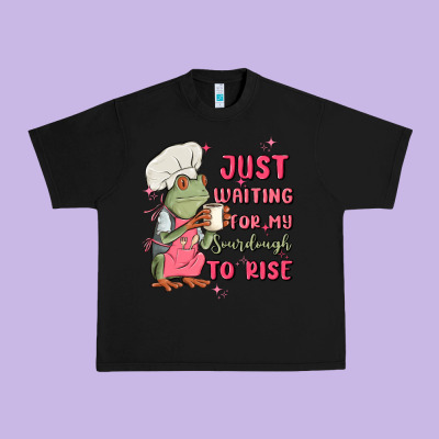 Waiting For My Sourdough To Rise Urban Heavy Tee Designed By Maliassmallbusiness