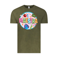 Vintage Olive maestra Vintage Tee - JahusDesignShop