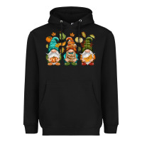 Black Fall gnomes Heavyweight Hoodie - NancyCooperArtShop