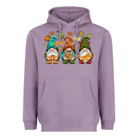 Lavender Fall gnomes Heavyweight Hoodie - NancyCooperArtShop