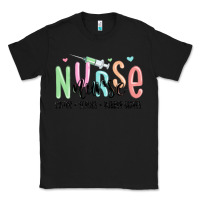 Black coffee scrubs rubber gloves nurse Classic Tee - MaliasSmallBusiness