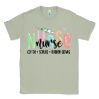 Matcha coffee scrubs rubber gloves nurse Classic Tee - MaliasSmallBusiness