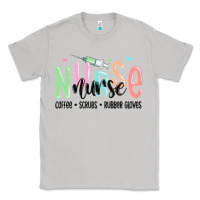 Moon Dust coffee scrubs rubber gloves nurse Classic Tee - MaliasSmallBusiness