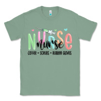 Sage coffee scrubs rubber gloves nurse Classic Tee - MaliasSmallBusiness