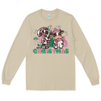 Mushroom my first christmas cow Long Sleeve Tee - MaliasSmallBusiness