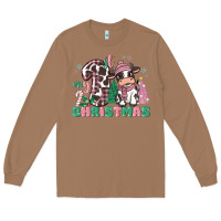 Toasted Coconut my first christmas cow Long Sleeve Tee - MaliasSmallBusiness