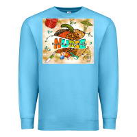Ocean Blue fall nurse pumpkin Premium Sweatshirt - TumblerDesignByShophia