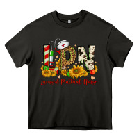 Asphalt christmas lpn licensed practical nurse Heavy Core Tee - FaDigitalArtStudio