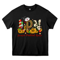 Black christmas lpn licensed practical nurse Heavy Core Tee - FaDigitalArtStudio