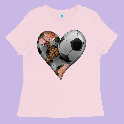Western Soccer Heart Ladies Tee Designed By Hra Design Shop