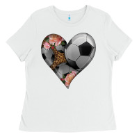 White western soccer heart Ladies Tee - HRA Design Shop