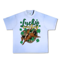 Grape Ice lucky cowboy Urban Heavy Tee - MaliasSmallBusiness