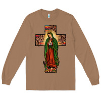 Our Lady Of Guadalupe Cros Long Sleeve Tee | Teevron