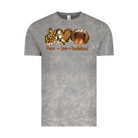 Cloud Rock Peace Love Dachshund Vintage Tee - Jasminsmagicworld