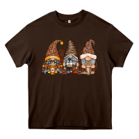 Chocolate Brown coffee gnomes Heavy Core Tee - RacoonDesign
