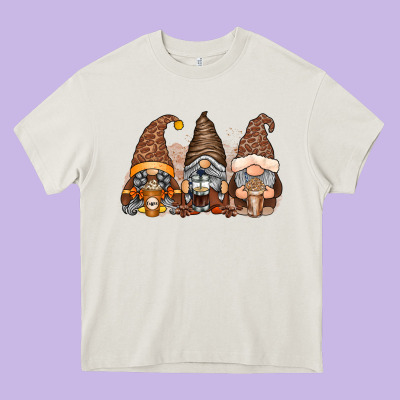 Coffee Gnomes Heavy Core Tee Designed By Racoondesign
