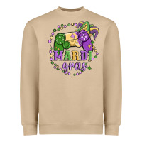 Mushroom mardi gras game Heavyweight Sweatshirt - MaliasSmallBusiness