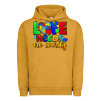 Pigment Peanut Butter Love needs no words Urban Hoodie - FaDigitalArtStudio
