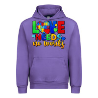 Tulip Love needs no words Urban Hoodie - FaDigitalArtStudio