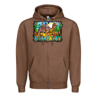 Chestnut hump day camel and desert Zipper Hoodie - BarkalooDesign
