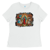 White virgin mary Ladies Tee - SublimationCraftShop