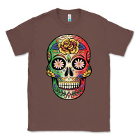 Chestnut mexican skull Classic Tee - JahusDesignShop
