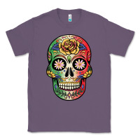 Lavender mexican skull Classic Tee - JahusDesignShop