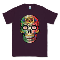 Plum mexican skull Classic Tee - JahusDesignShop