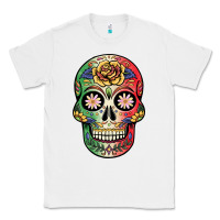 White mexican skull Classic Tee - JahusDesignShop