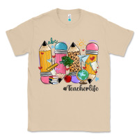 Mushroom teacher life pencils Classic Tee - MaliasSmallBusiness