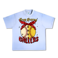 Grape Ice busy raising ballers malia Urban Heavy Tee - MaliasSmallBusiness