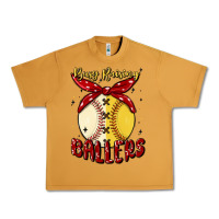 Peanut Butter busy raising ballers malia Urban Heavy Tee - MaliasSmallBusiness
