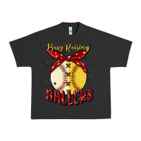 Pigment Black busy raising ballers malia Urban Heavy Tee - MaliasSmallBusiness