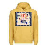 Antique Gold red white blue Premium Hoodie - TumblerDesignByShophia