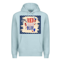 Blue Mist red white blue Premium Hoodie - TumblerDesignByShophia