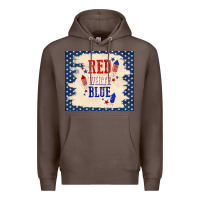 Coffee red white blue Premium Hoodie - TumblerDesignByShophia