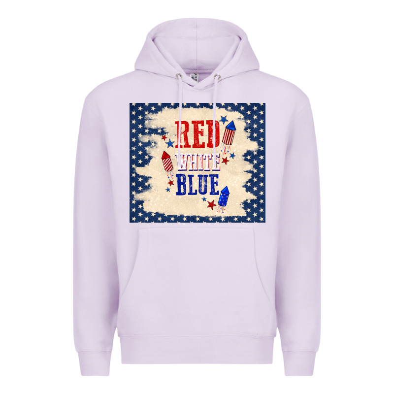 Red White Blue Premium Hoodie by TumblerDesignByShophia | Teevron