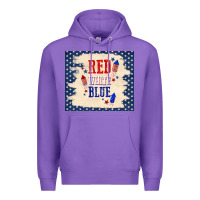 Purple red white blue Premium Hoodie - TumblerDesignByShophia