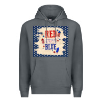 Rock red white blue Premium Hoodie - TumblerDesignByShophia