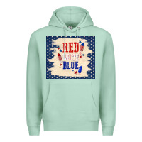 Seafoam red white blue Premium Hoodie - TumblerDesignByShophia