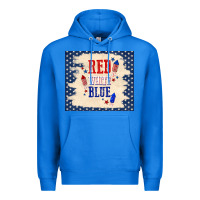 True Royal red white blue Premium Hoodie - TumblerDesignByShophia