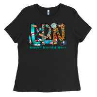 Black lpn Ladies Tee - CowhideDigitalArt
