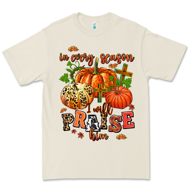 In Every Season I Will Praise Him Premium Tee by AdoDesignShop | Teevron