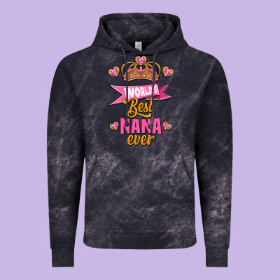 World's Best Nana Ever Vintage Hoodie Designed By Jasminsmagicworld