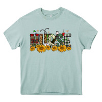Arona christmas nurse sunflower Heavy Core Tee - FaDigitalArtStudio