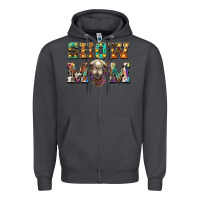 Smoke show mom camel Zipper Hoodie - BarkalooDesign