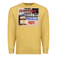 Antique Gold Chıll the fourth out Premium Sweatshirt - TumblerDesignByShophia