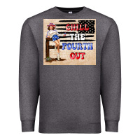 Charcoal Heather Chıll the fourth out Premium Sweatshirt - TumblerDesignByShophia