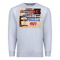 Heather Grey Chıll the fourth out Premium Sweatshirt - TumblerDesignByShophia
